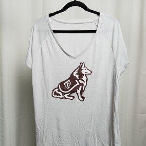 Women's Reveille Gray Vneck
